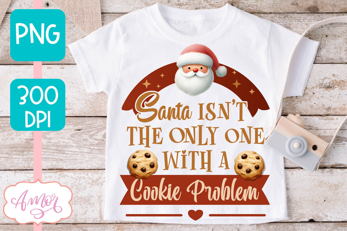 Christmas cookie problem PNG | Funny Christmas sublimation