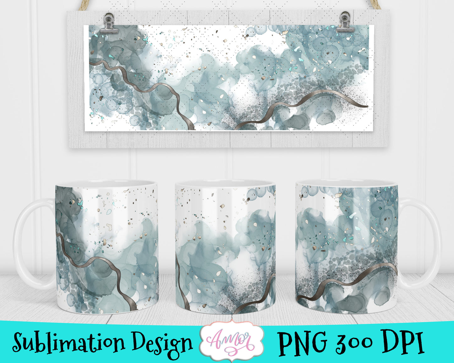 Agate Mug Sublimation Bundle