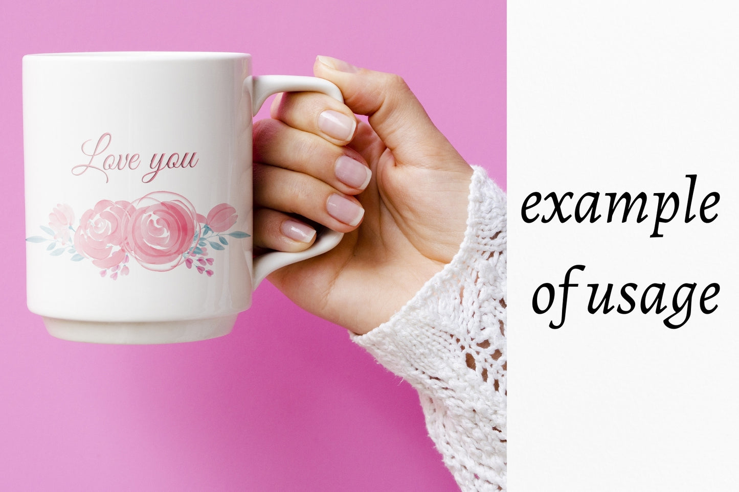 Watercolor Floral Clipart