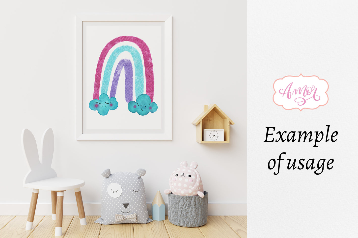 Watercolor Weather Clipart