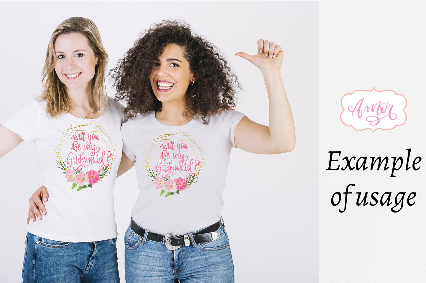 Bridesmaid Proposal PNG file for sublimation
