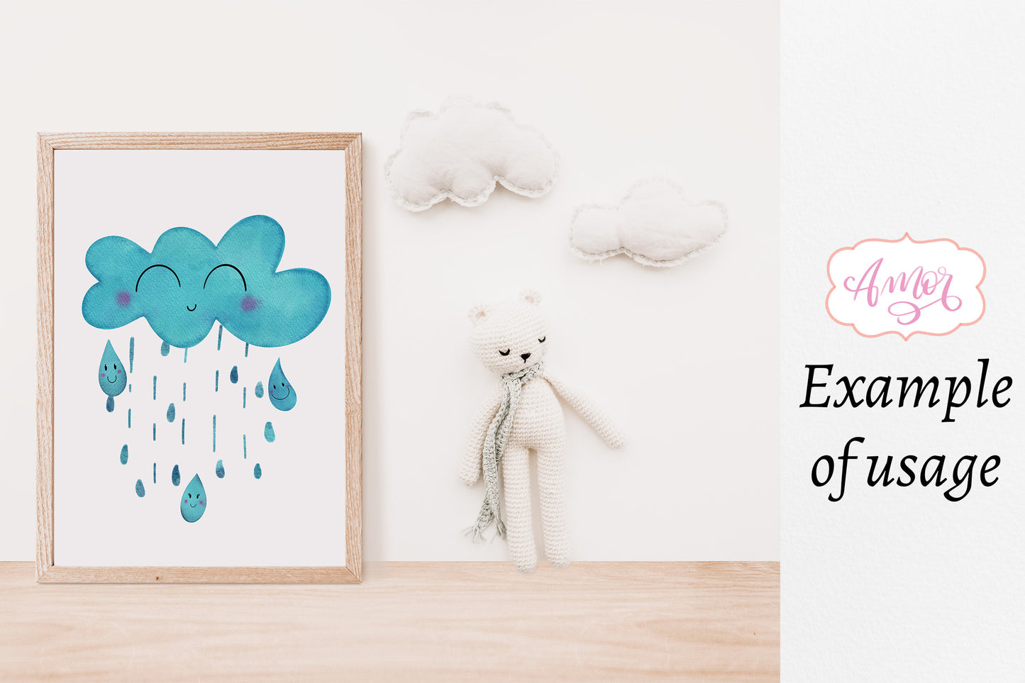 Watercolor Weather Clipart