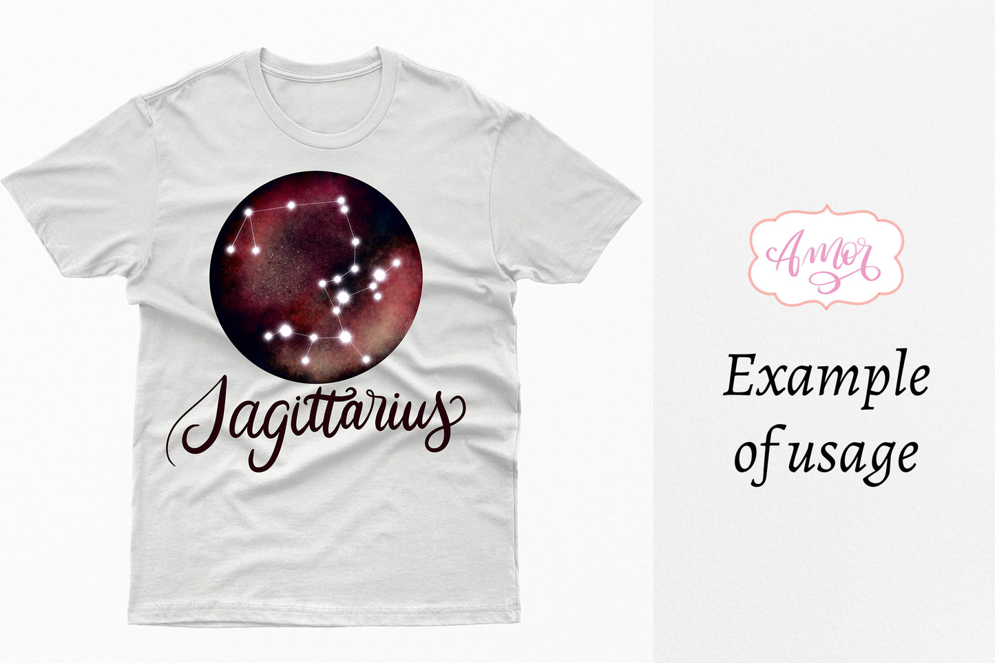 BUNDLE Zodiac signs sublimation design