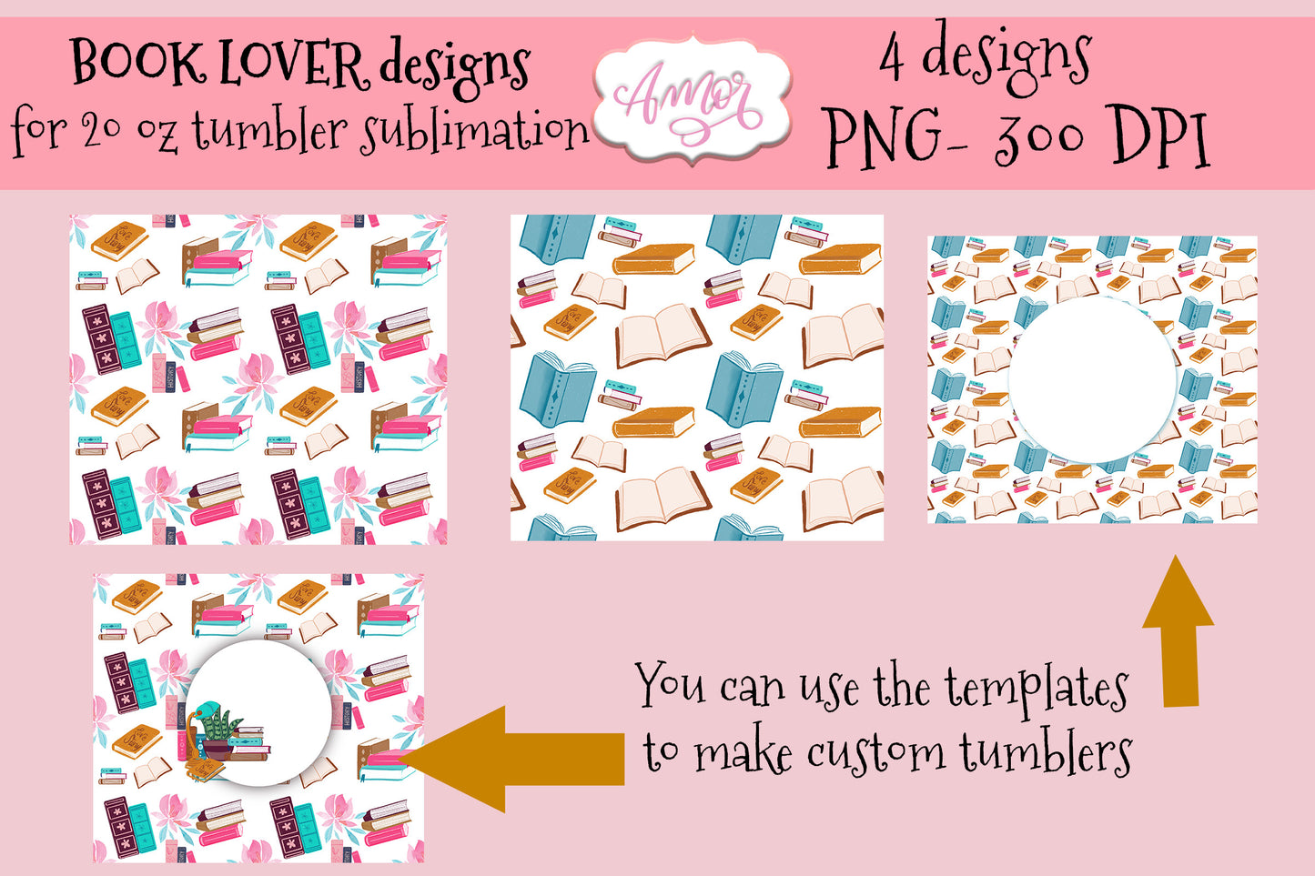 Mini Bundle Book Lover Tumbler