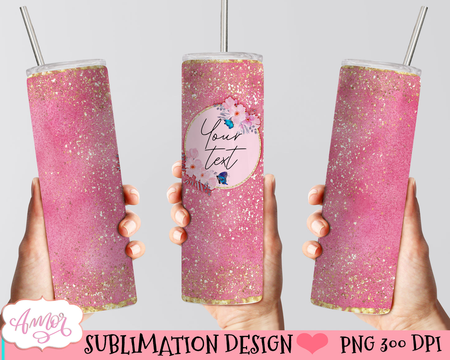 Custom order- Customizable Tumbler Wrap for Sublimation