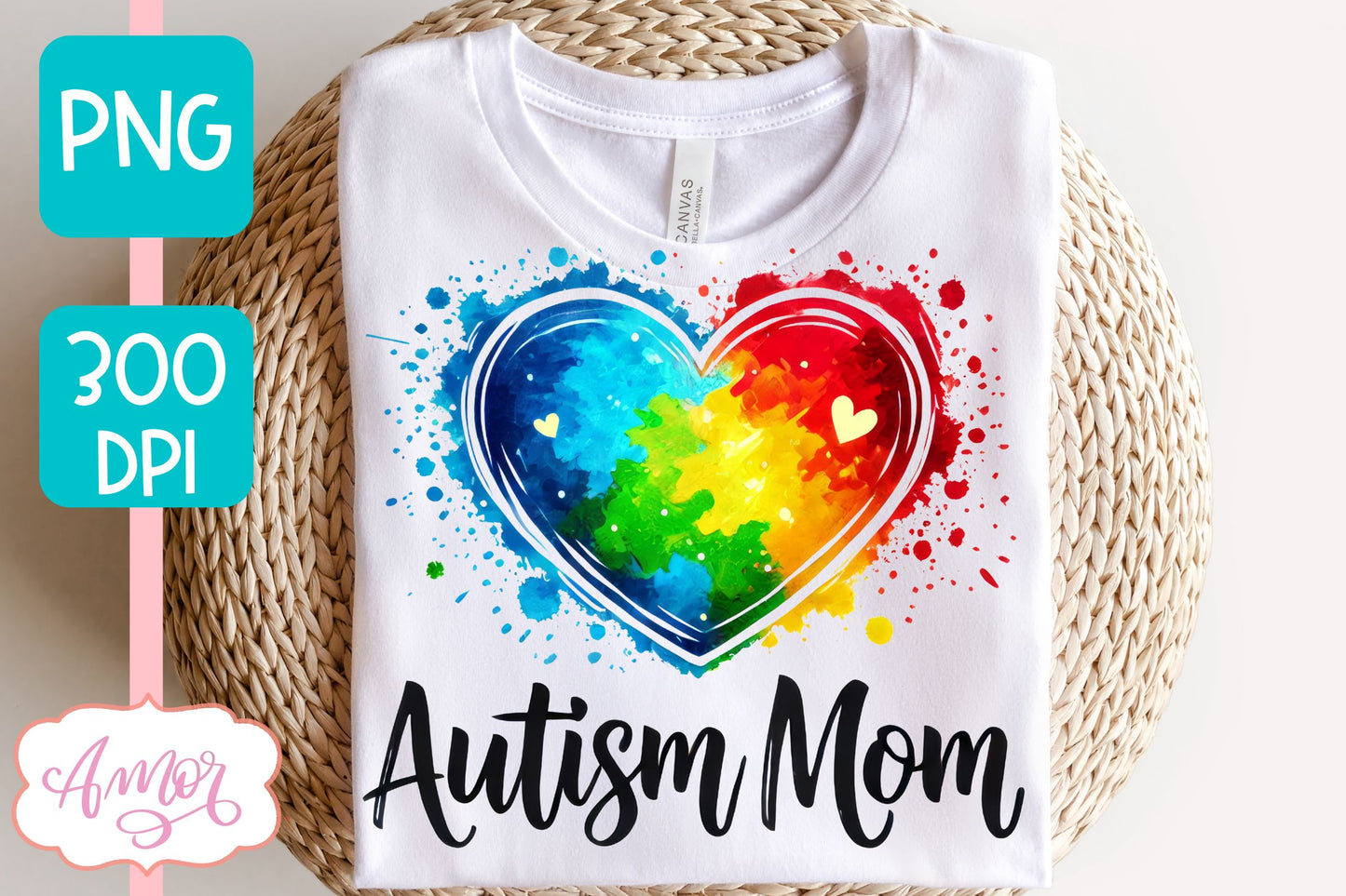 Autism Mom PNG sublimation | Autism support PNG