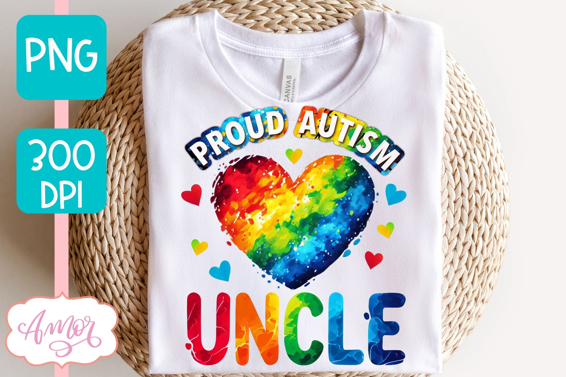 Autism family support T-shirt PNG BUNDLE for sublimation