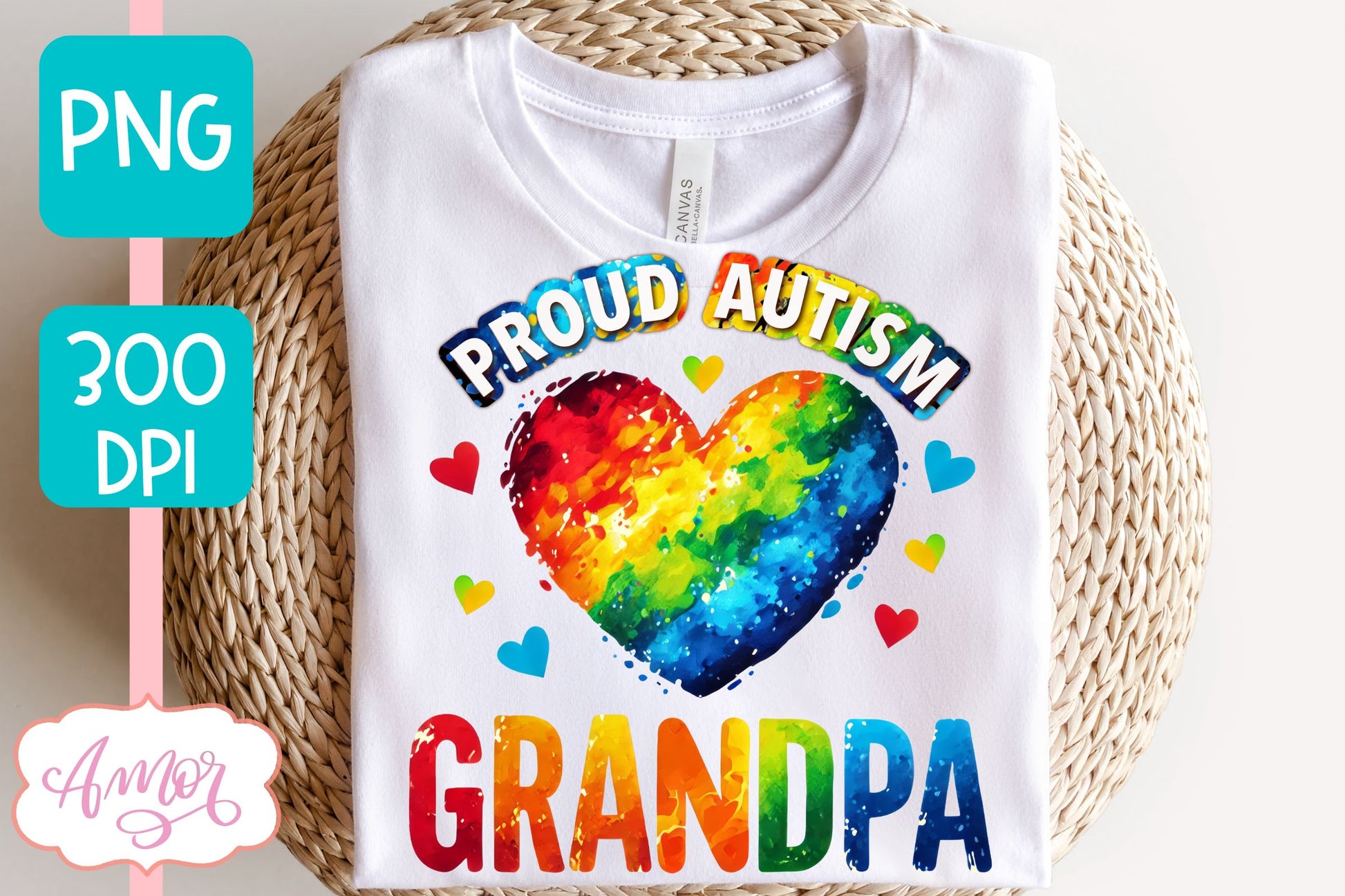 Autism family support T-shirt PNG BUNDLE for sublimation