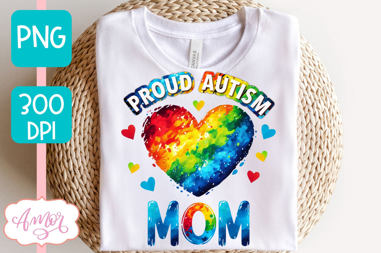 Autism family support T-shirt PNG BUNDLE for sublimation