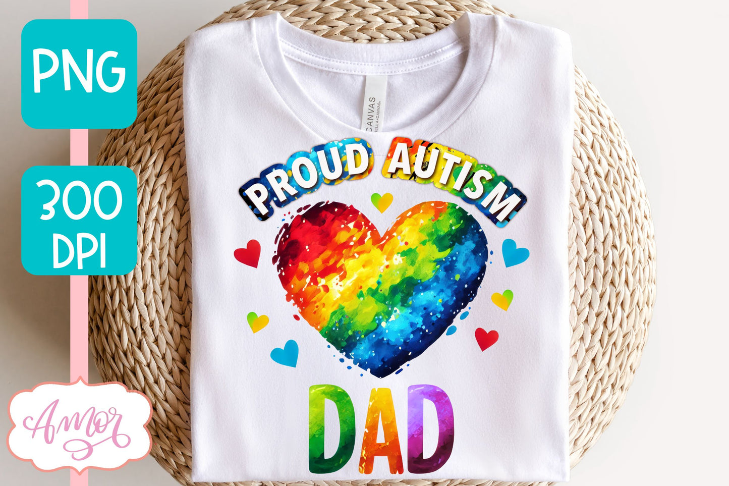 Autism family support T-shirt PNG BUNDLE for sublimation