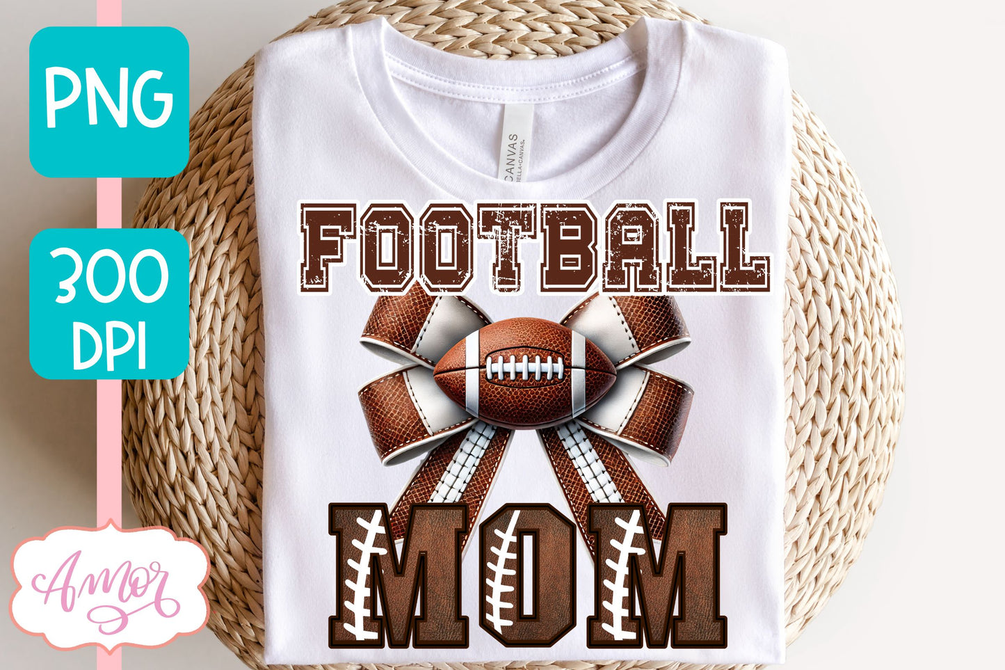 Football Mom sublimation PNG | American Football shirt PNG