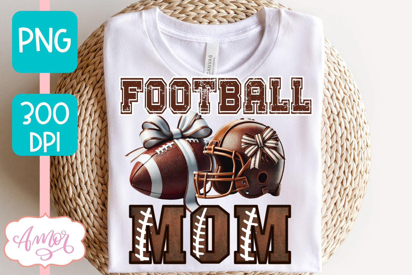 Football Mom sublimation PNG | American Football shirt PNG