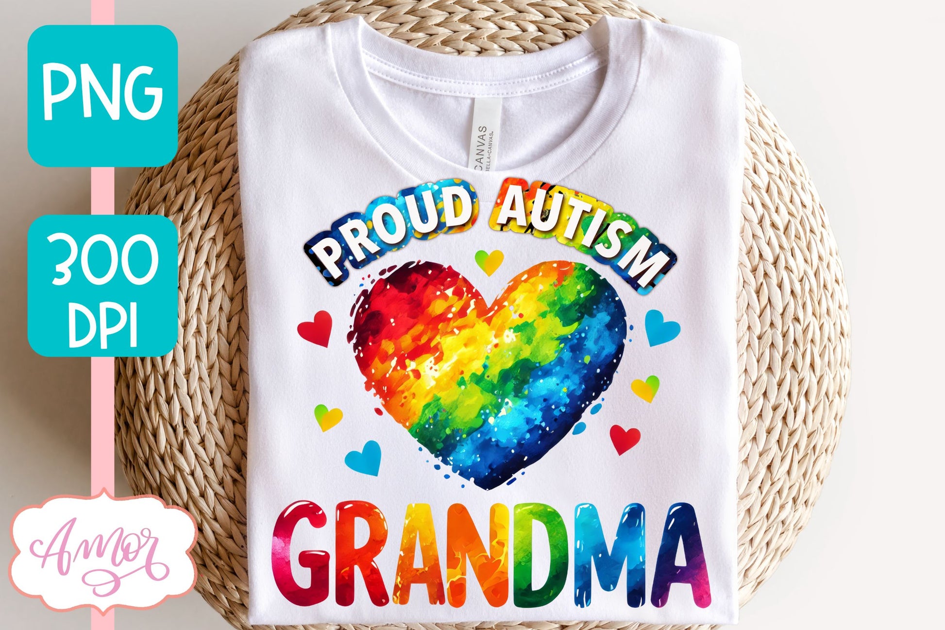 Autism family support T-shirt PNG BUNDLE for sublimation