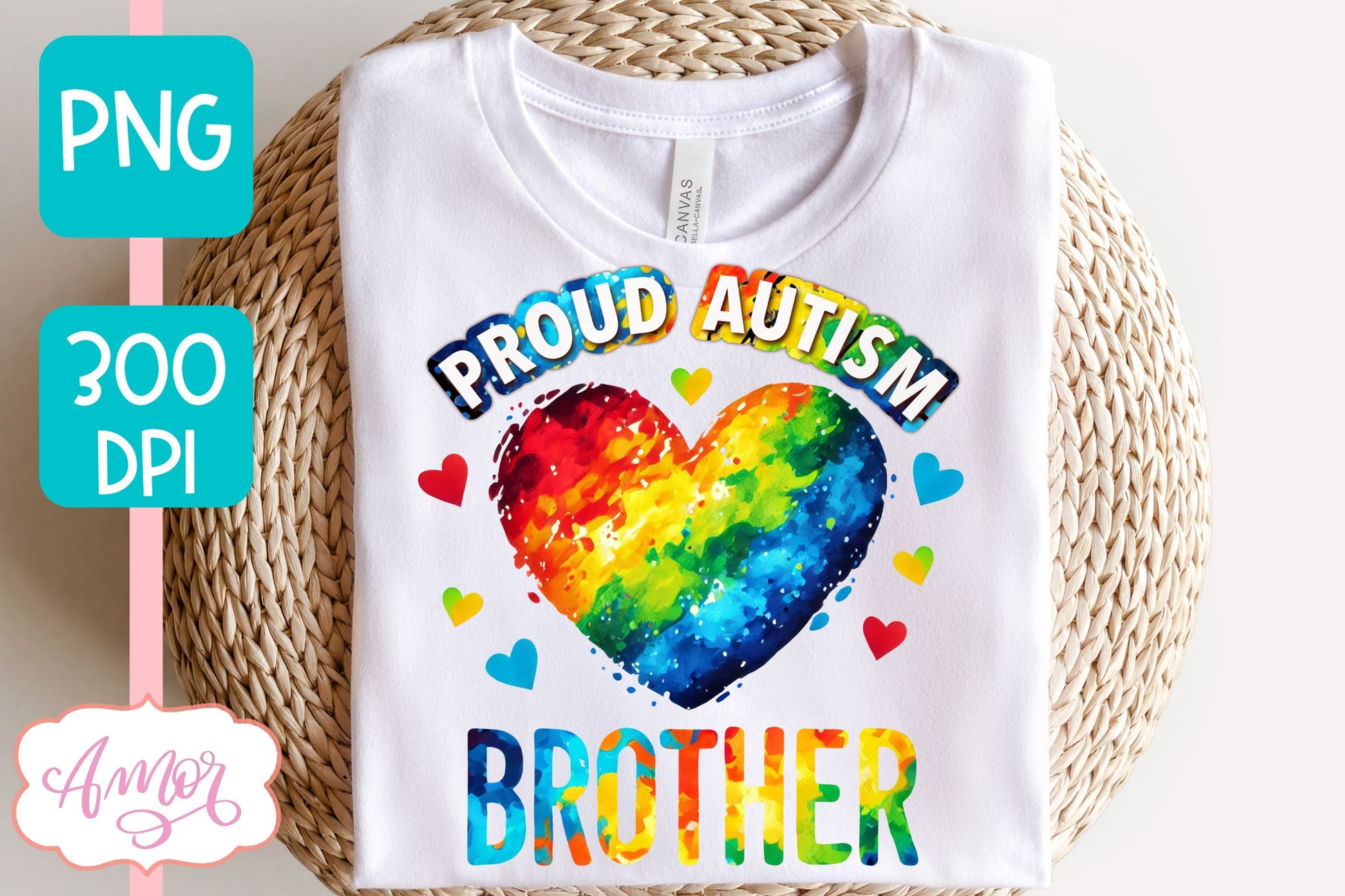 Autism family support T-shirt PNG BUNDLE for sublimation