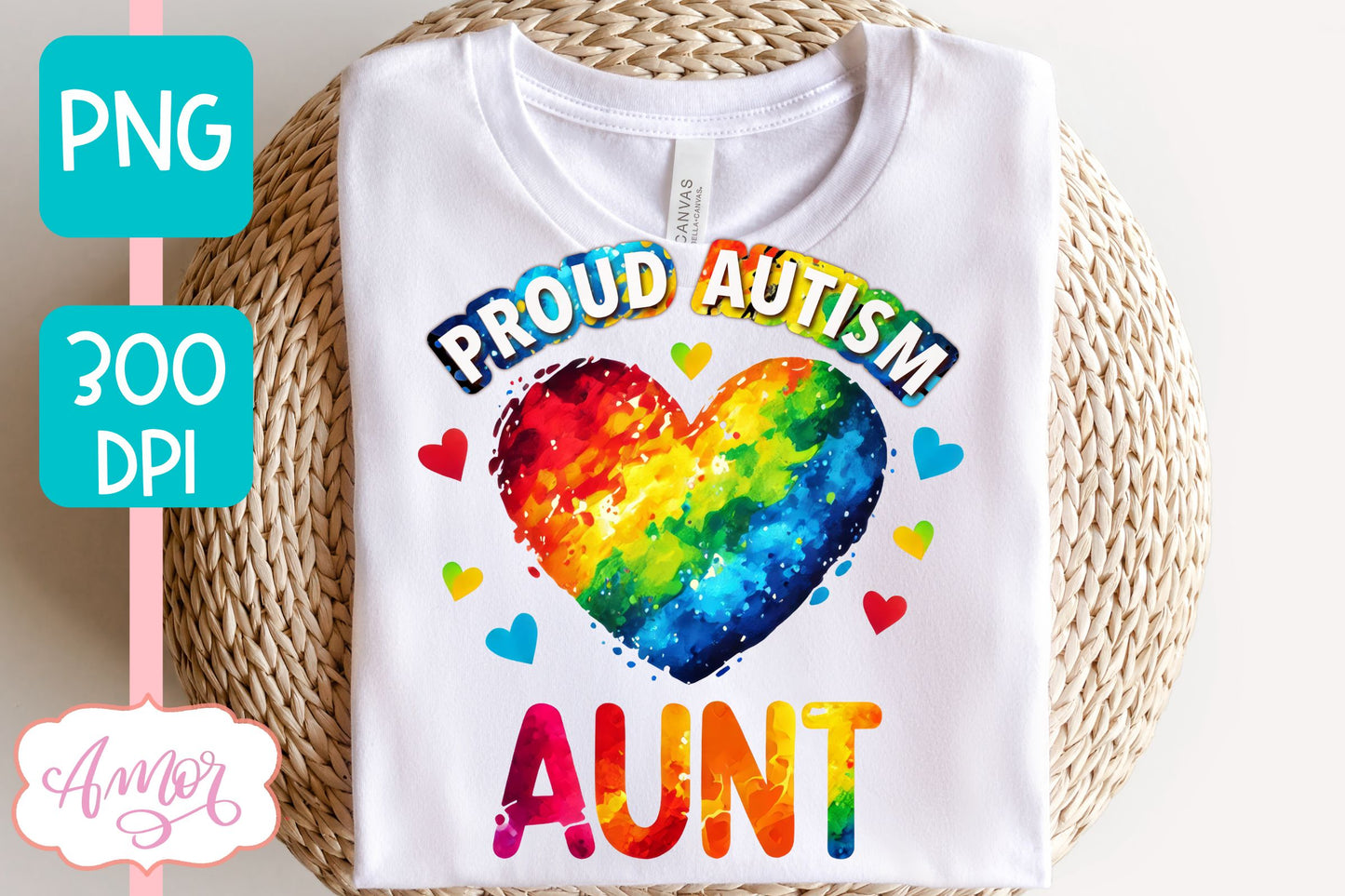 Autism family support T-shirt PNG BUNDLE for sublimation