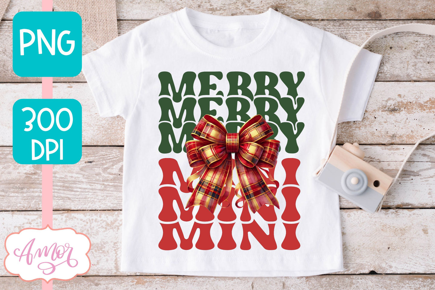 Merry Mama and Mini christmas sublimation PNG designs