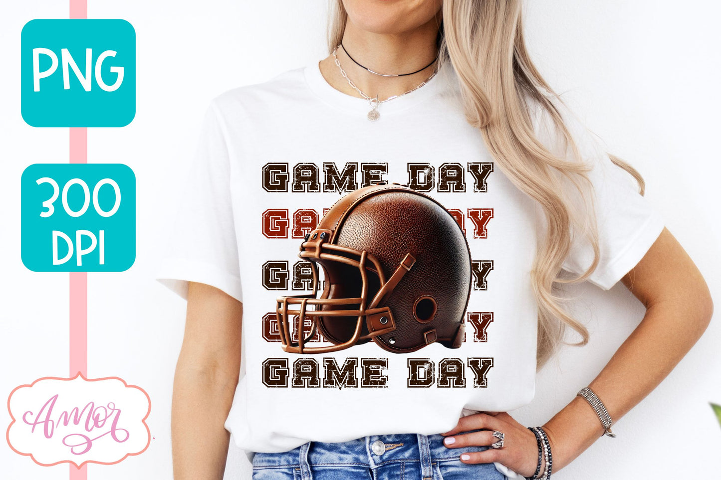 Game day sublimation PNG | American Football shirt