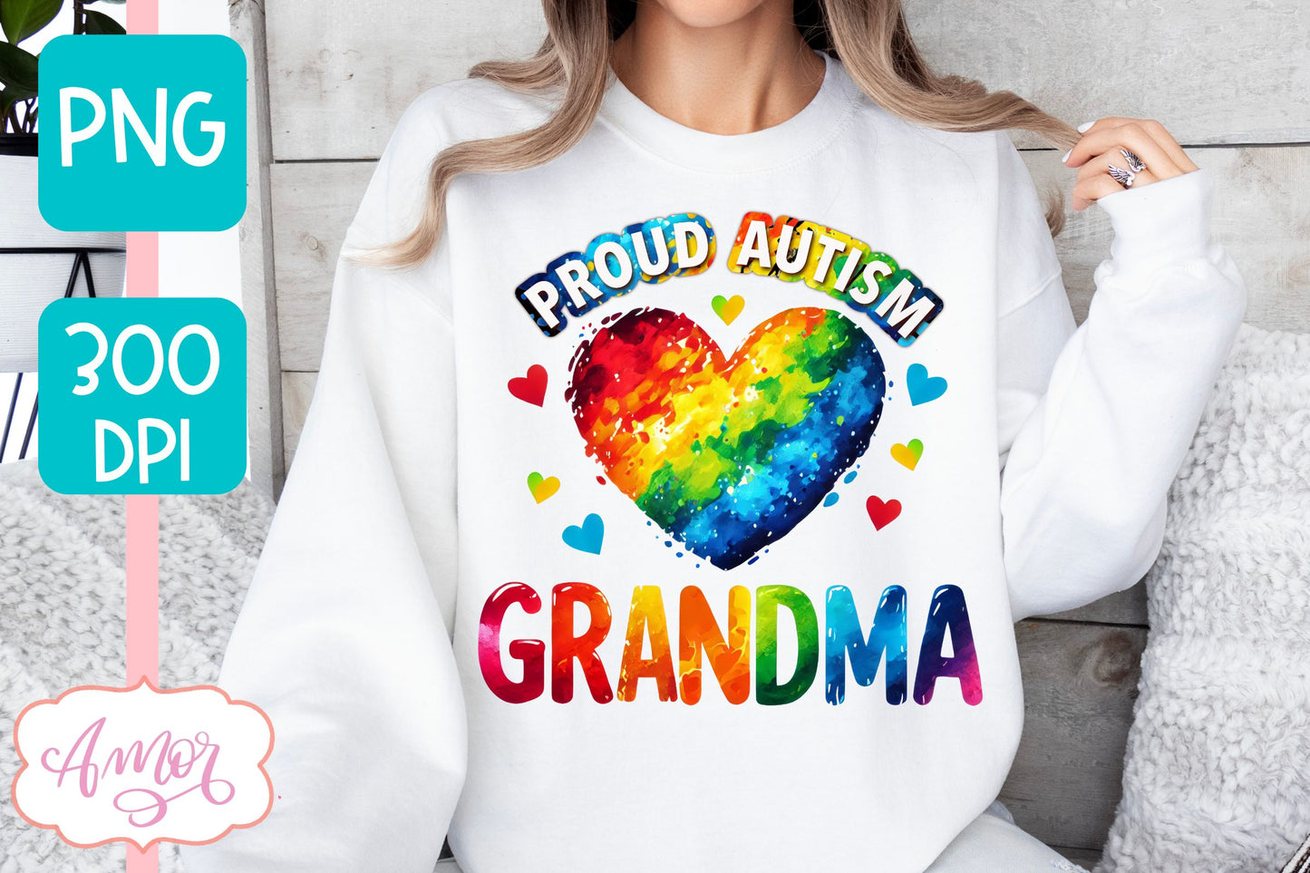 Autism family support T-shirt PNG BUNDLE for sublimation