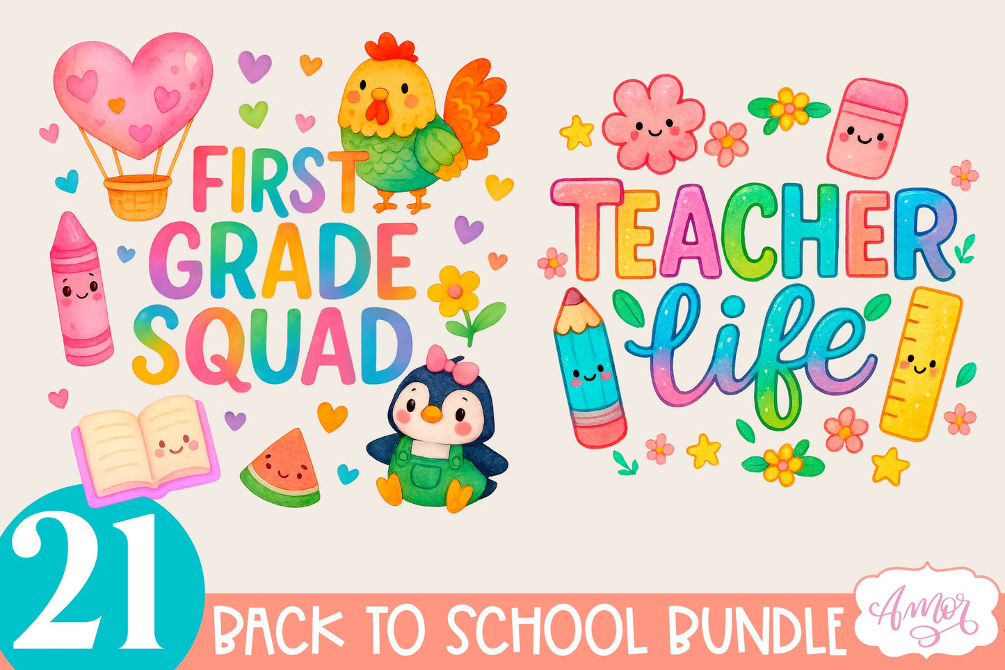 Back to school shirt PNG BUNDLE, Cute teacher sublimation