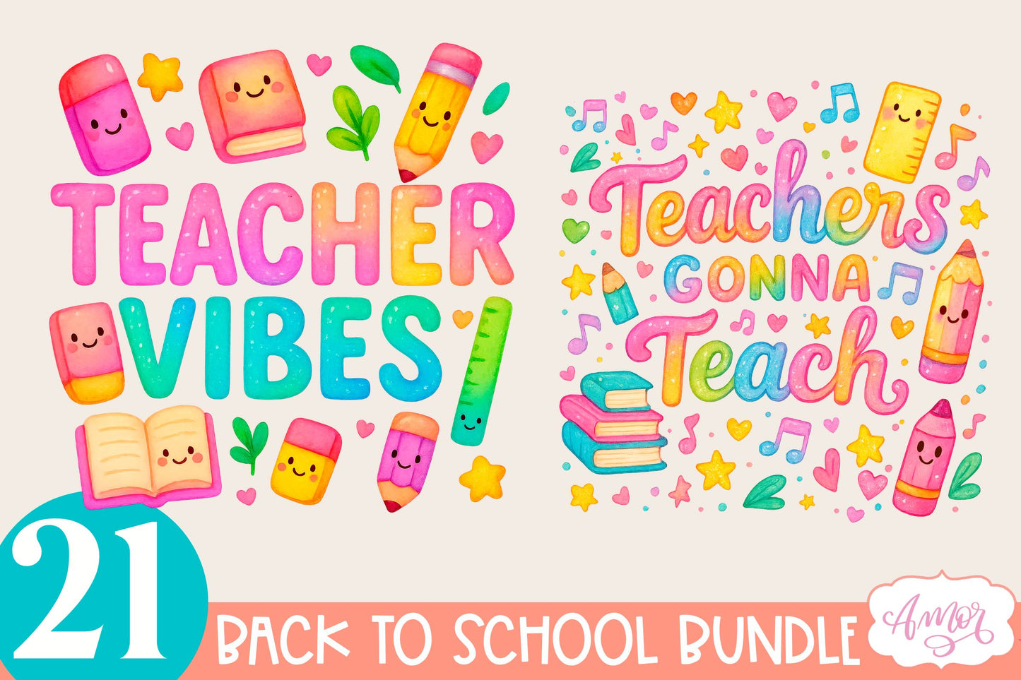 Back to school shirt PNG BUNDLE, Cute teacher sublimation