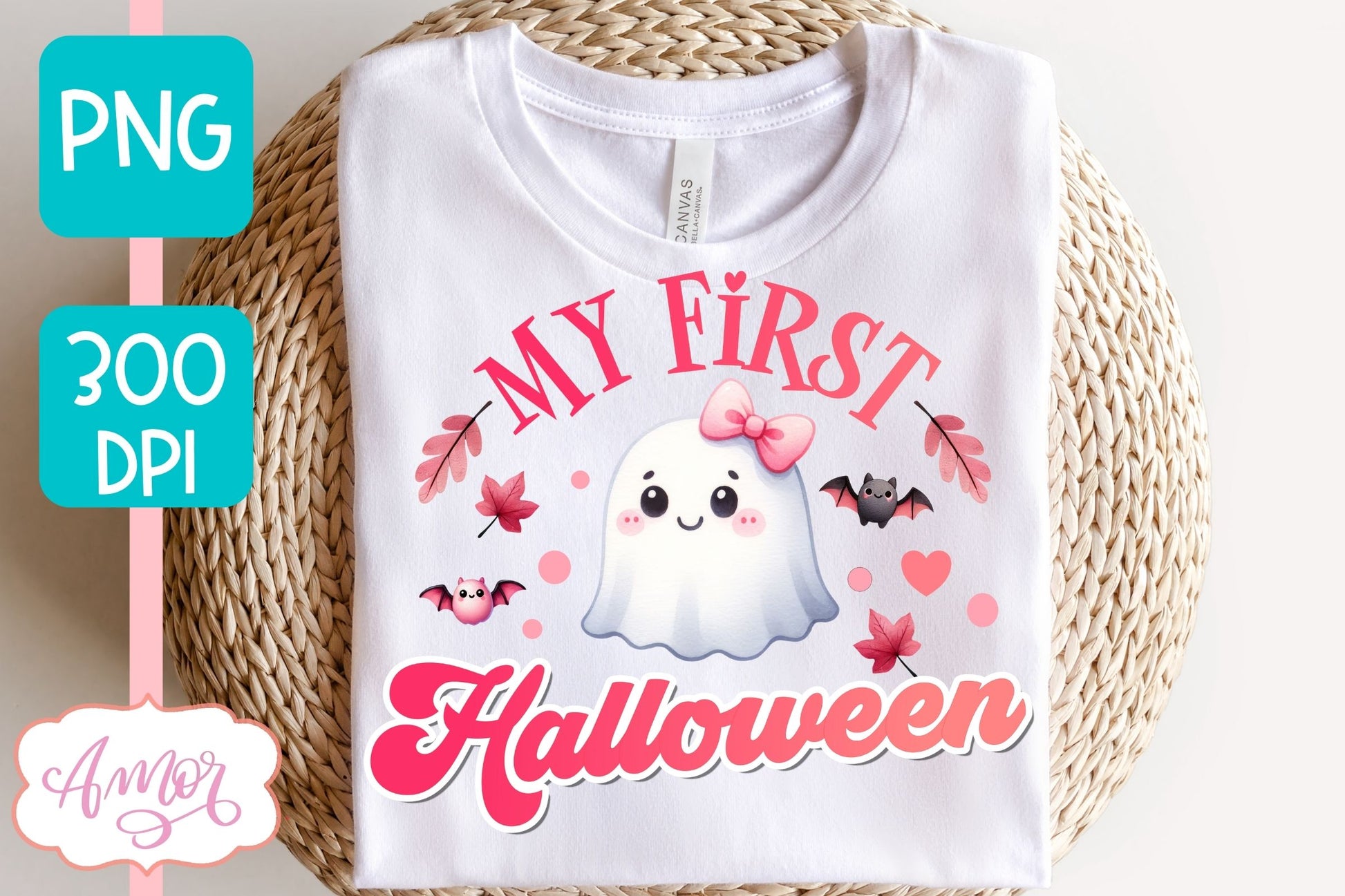 My first Halloween sublimation PNG | Pink Halloween PNG