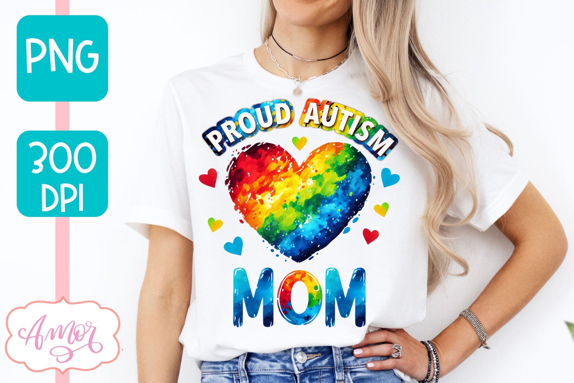 Autism family support T-shirt PNG BUNDLE for sublimation