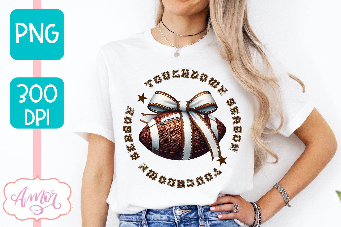 Touchdown season sublimation PNG | American Football shirt