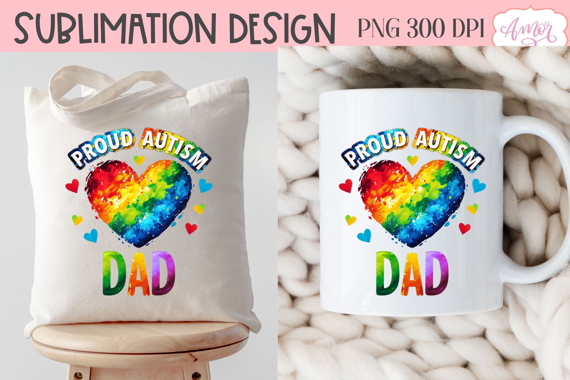 Autism family support T-shirt PNG BUNDLE for sublimation