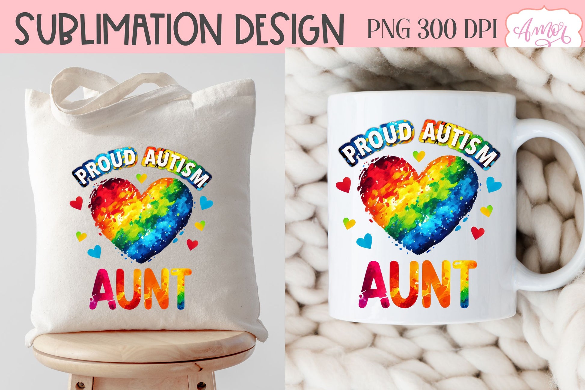 Autism family support T-shirt PNG BUNDLE for sublimation