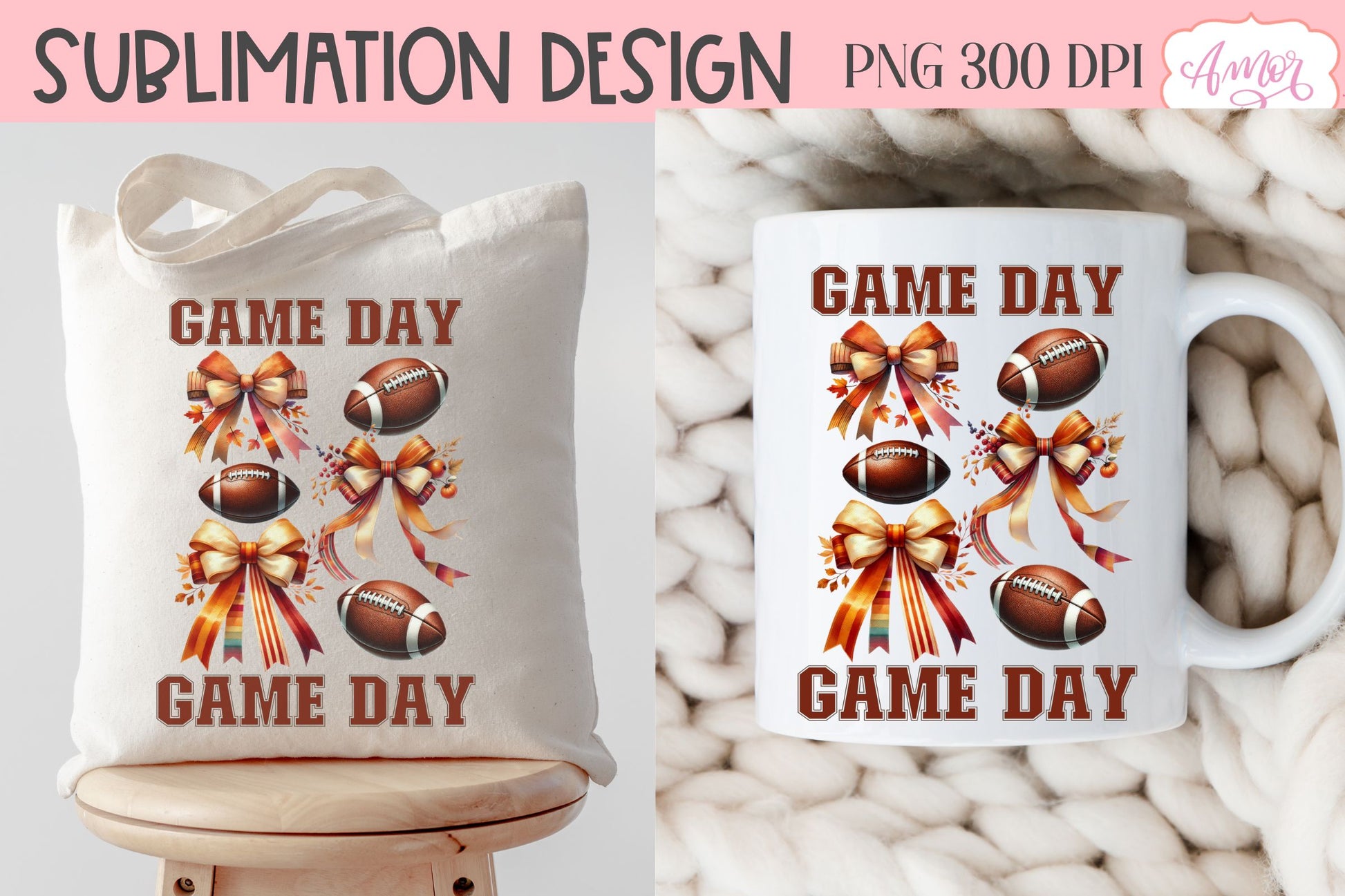 Game day sublimation PNG | American Football shirt design