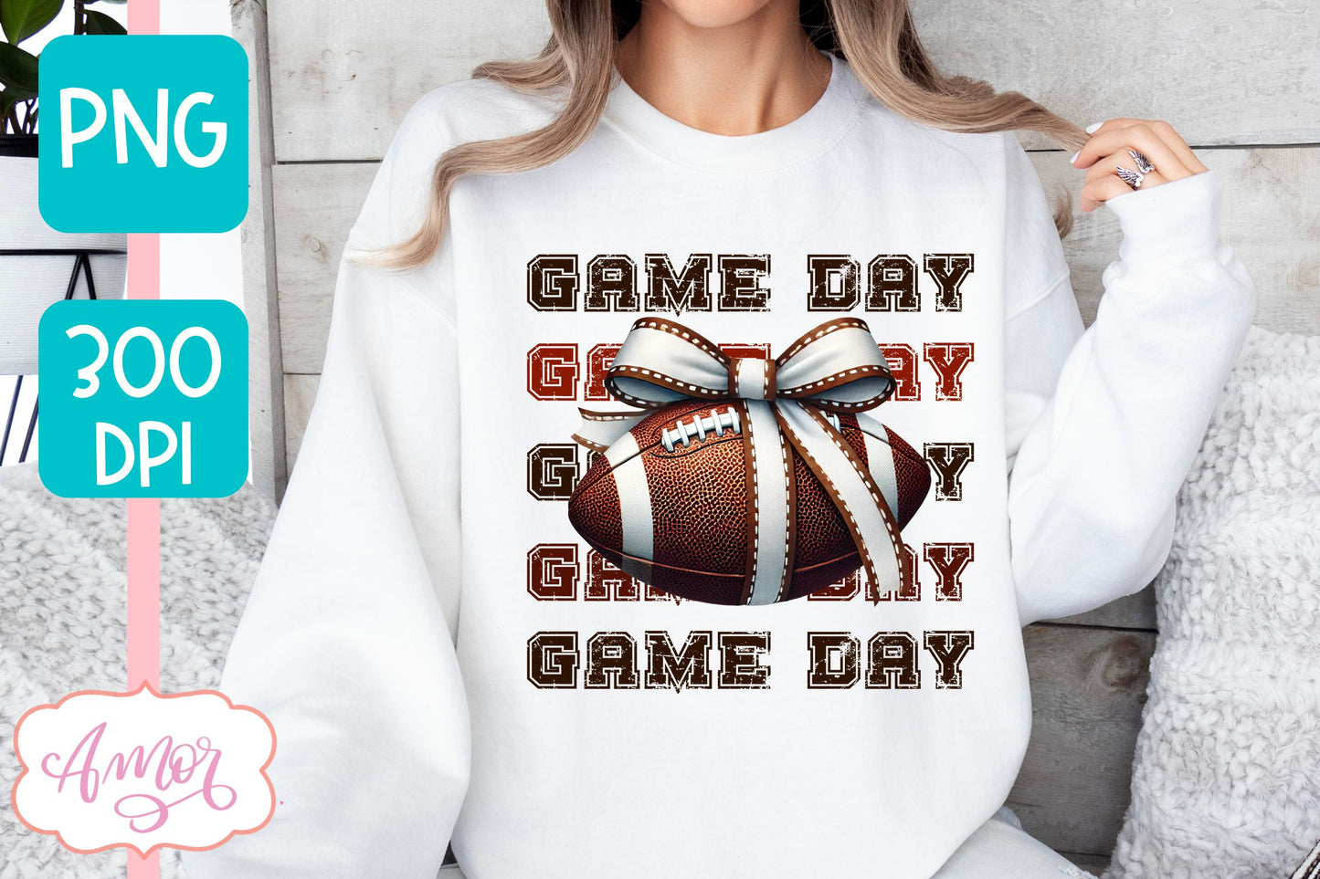 Game day sublimation PNG | American Football shirt