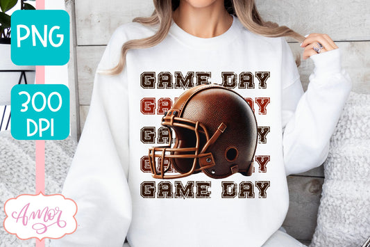 Game day sublimation PNG | American Football shirt