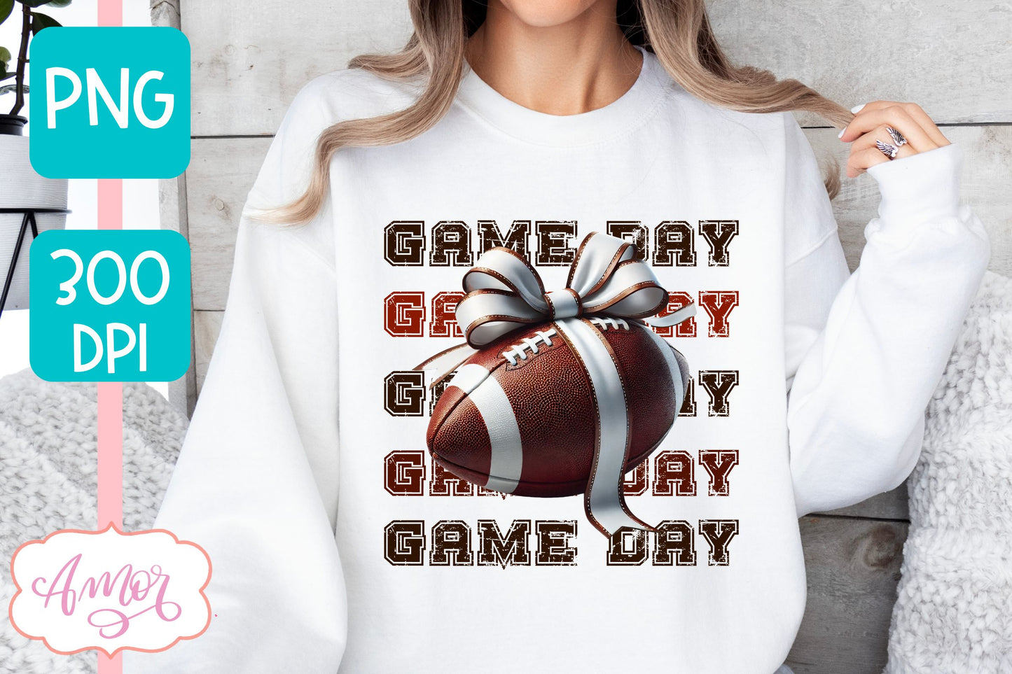 Game day sublimation PNG | American Football shirt