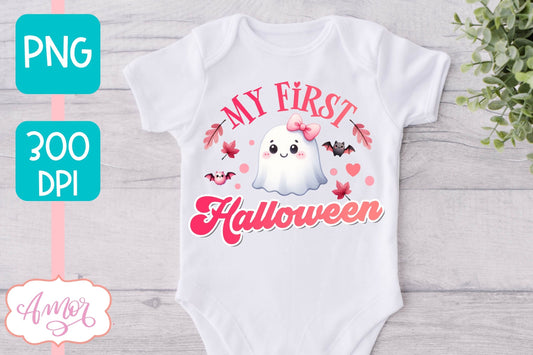 My first Halloween sublimation PNG | Pink Halloween PNG