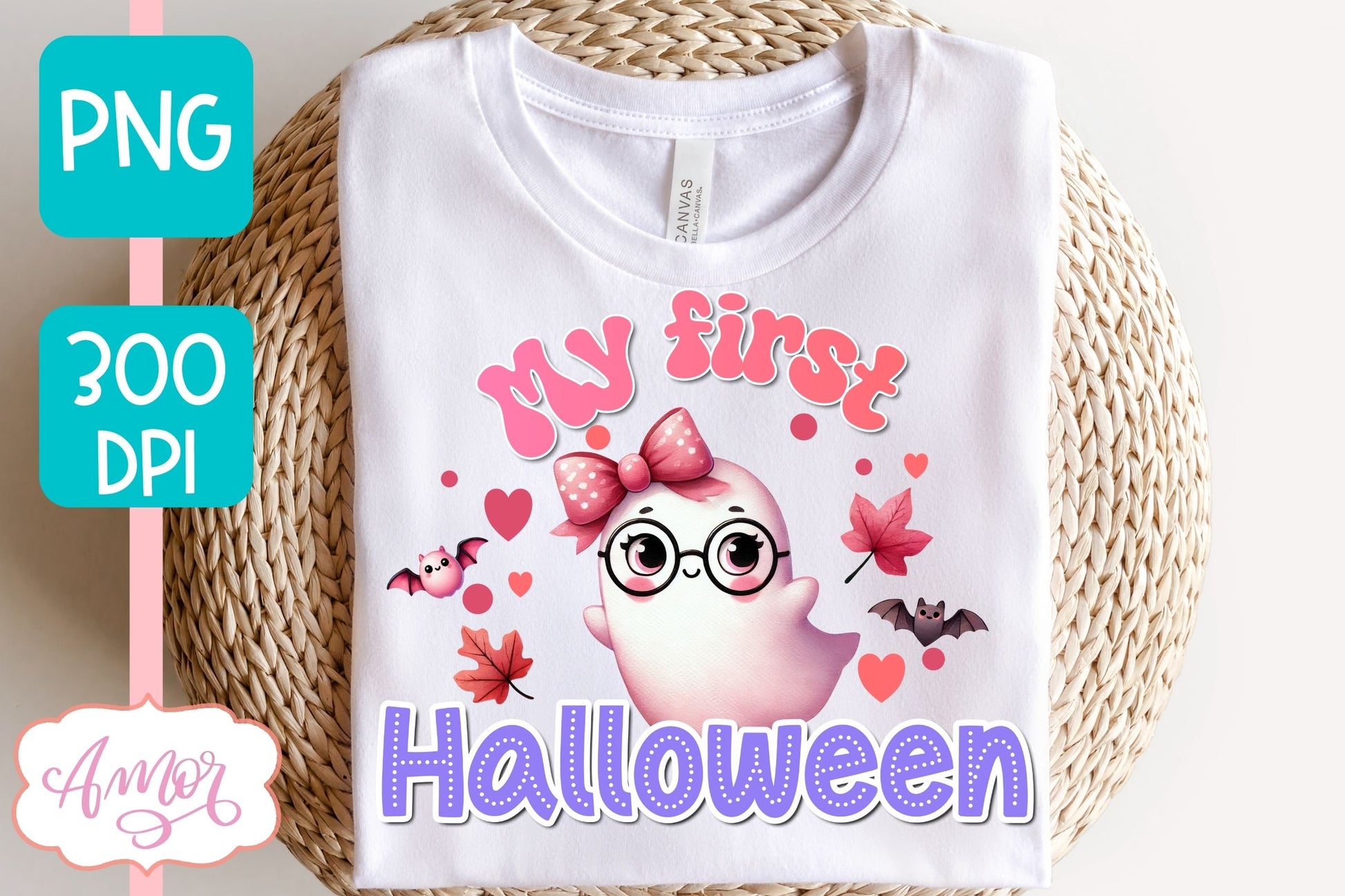 My first Halloween sublimation PNG | Pink Halloween PNG