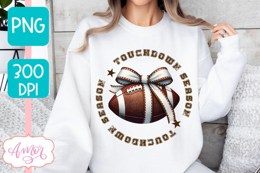 Touchdown season sublimation PNG | American Football shirt