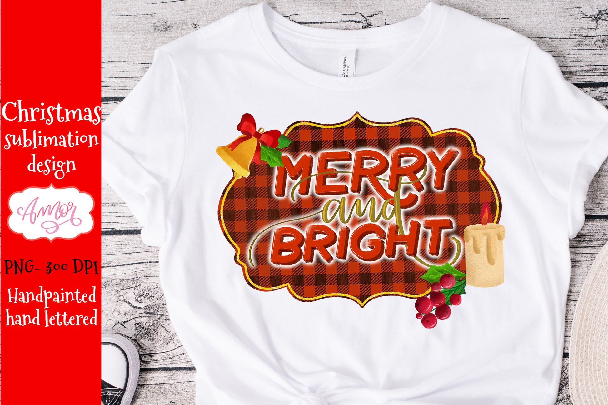 BUNDLE Christmas sublimation designs for T-shirts