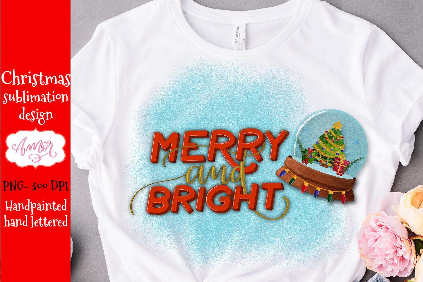 BUNDLE Christmas sublimation designs for T-shirts