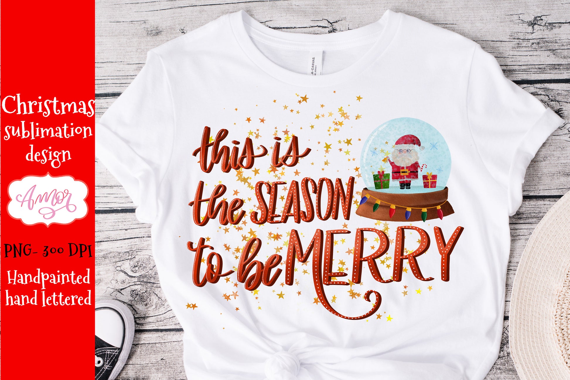 BUNDLE Christmas sublimation designs for T-shirts