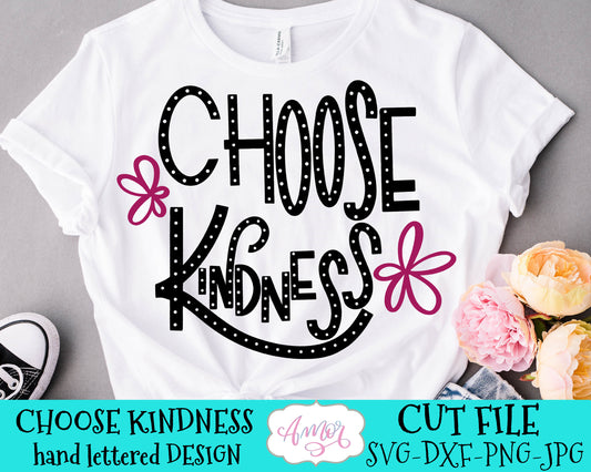 Choose Kindness sublimation designs for T-shirts