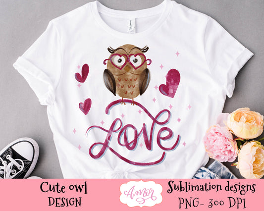 Cute Owl sublimation designs