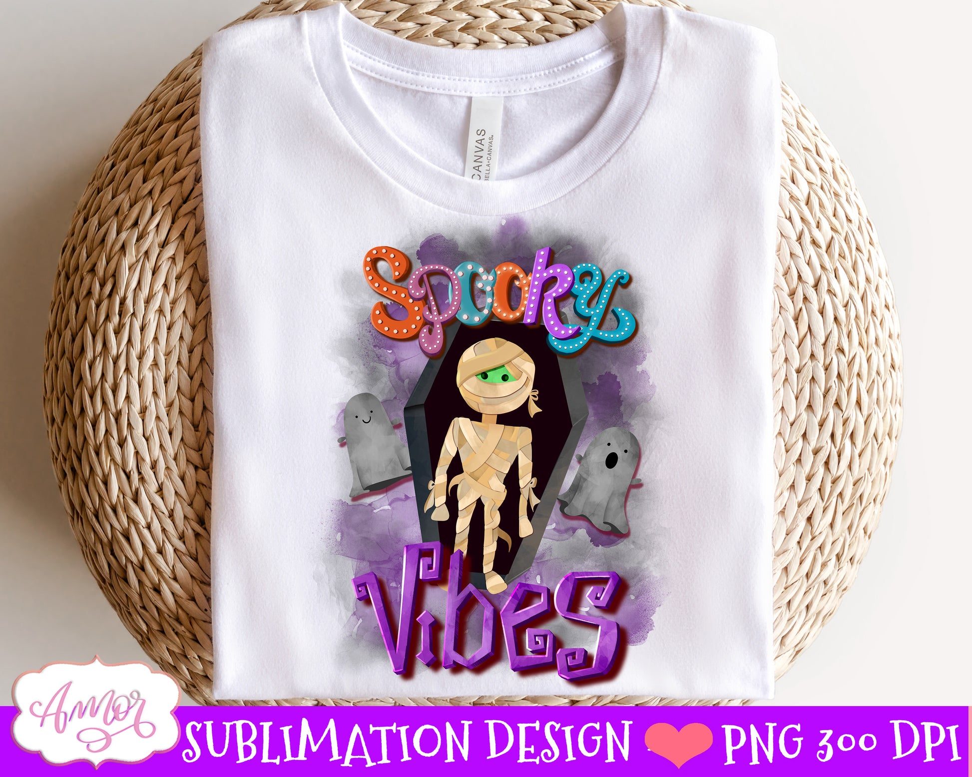 Cute Spooky season Sublimation PNG | Halloween kids shirt PNG