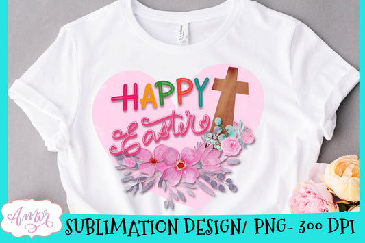 Happy Easter Sublimation Design