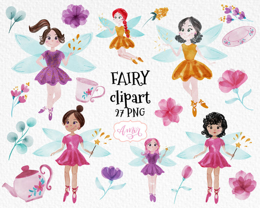 Magical Fairies Clipart
