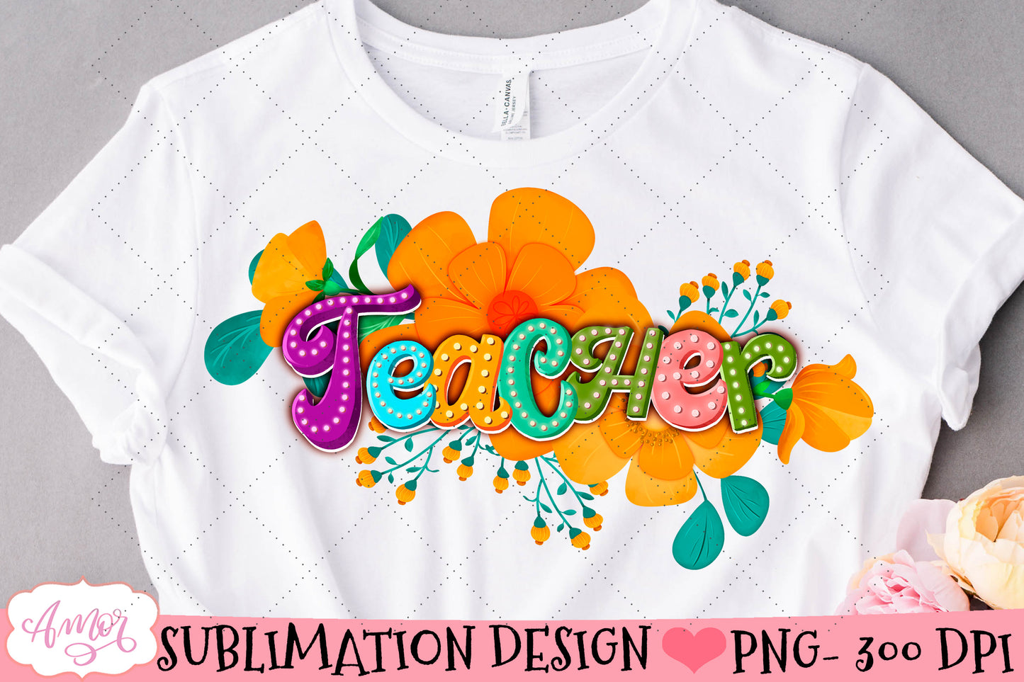 Teacher Sublimation design PNG| Teacher shirt png design