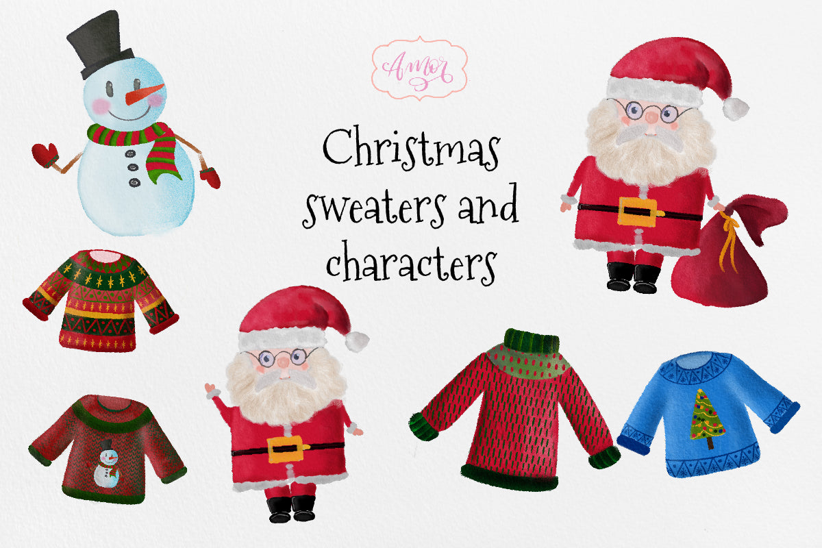 Cute Christmas Clipart