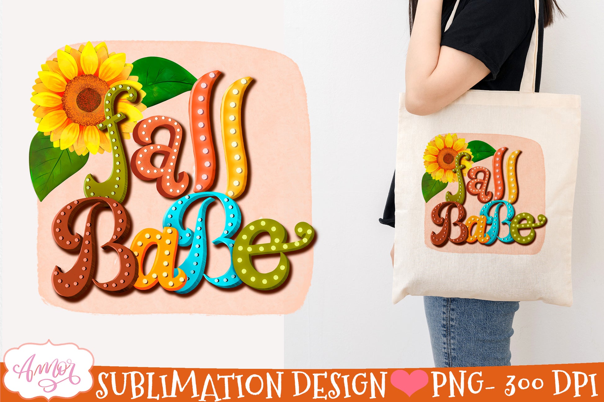 Fall Babe PNG for Sublimation |Fall design for T-shirts