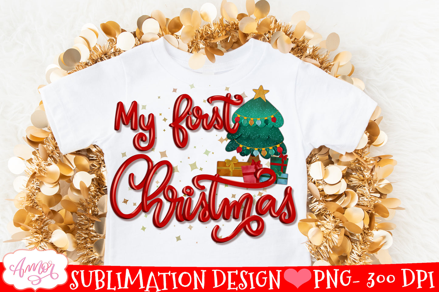 My first Christmas PNG for sublimation