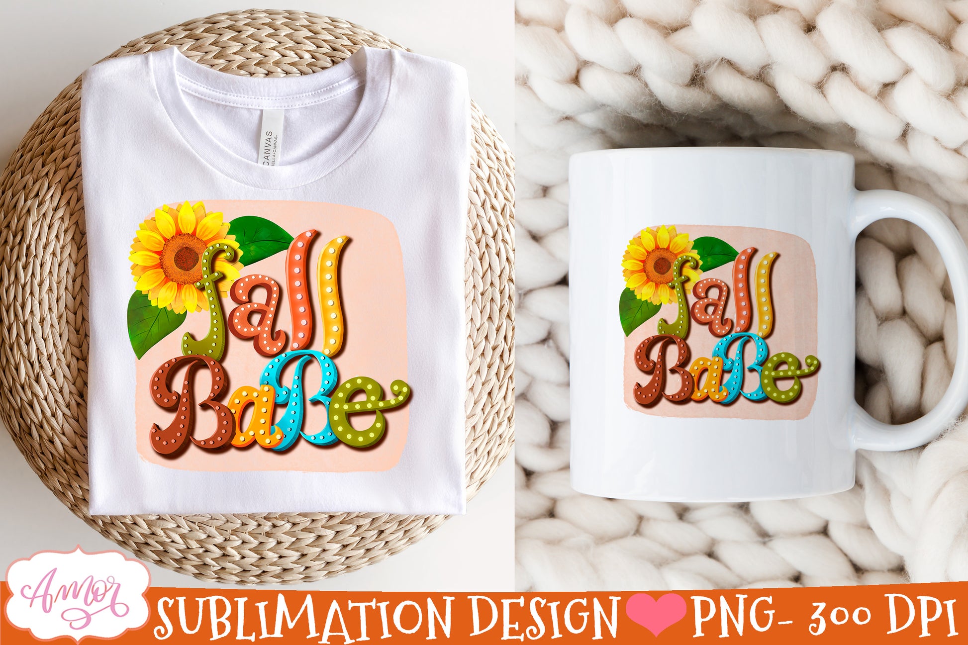 Fall Babe PNG for Sublimation |Fall design for T-shirts