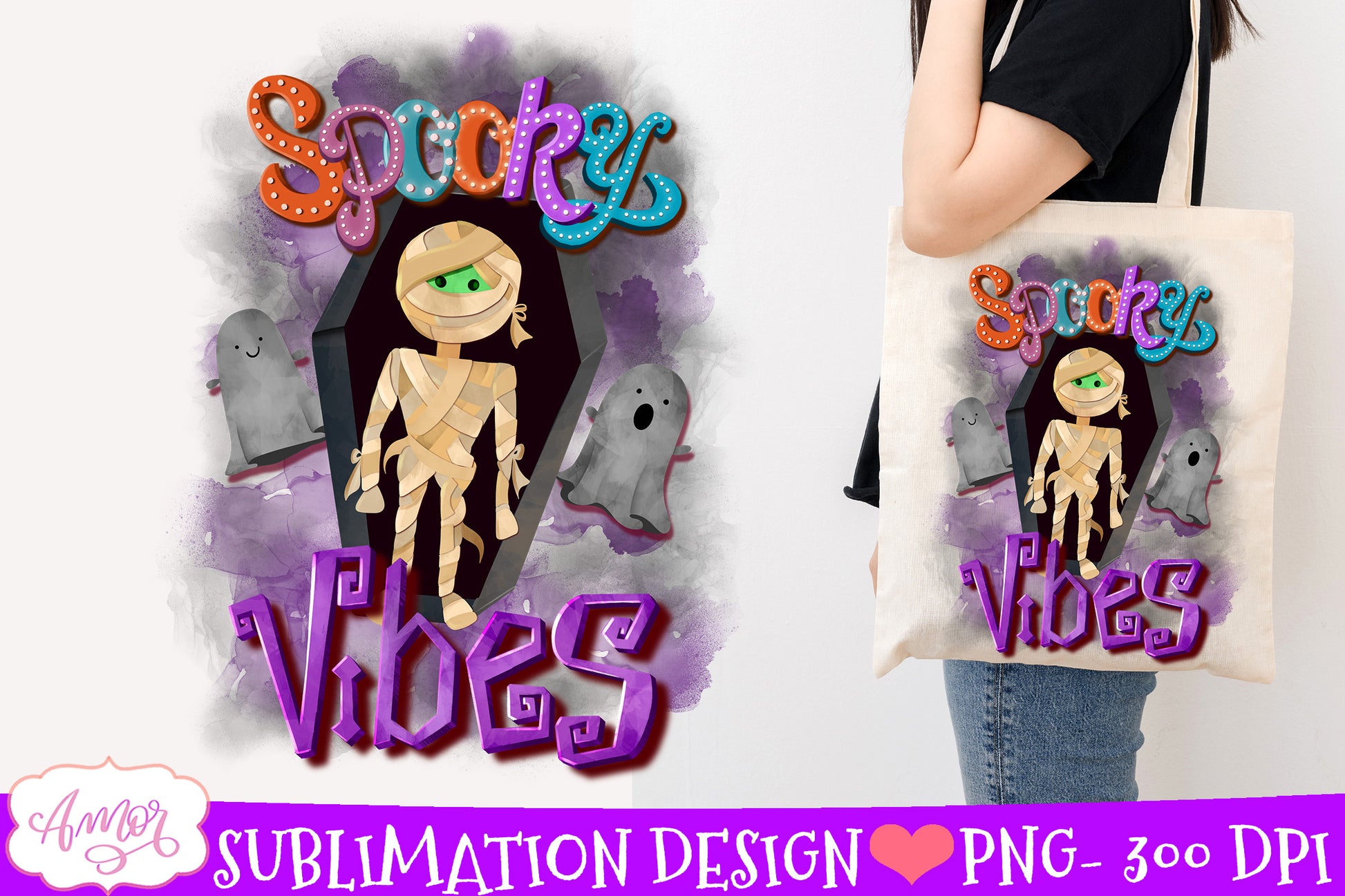 Cute Spooky season Sublimation PNG | Halloween kids shirt PNG